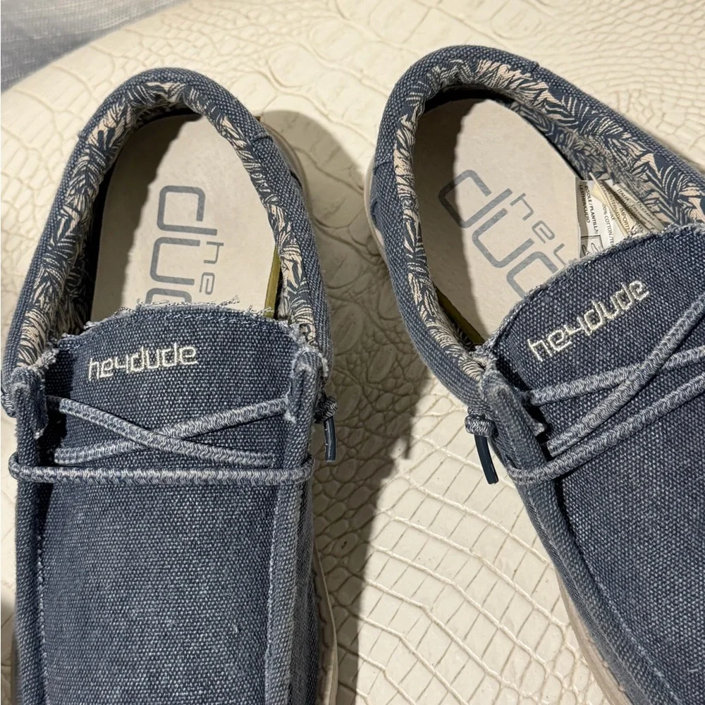 Hey Dude Women's Loafers - Denim Blue
